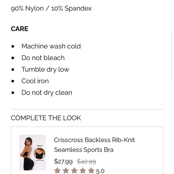 Brown Women's Active Seamless Set New - Picture 9 of 9